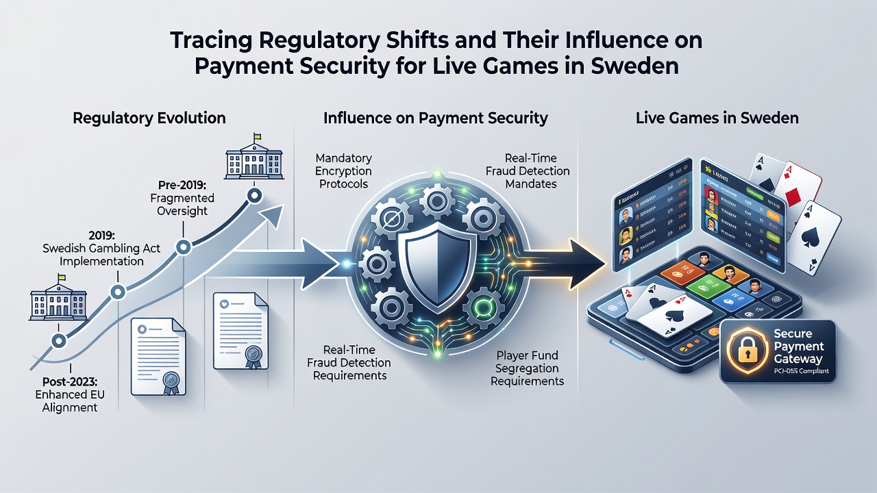 Digital security icons overlaid on a live casino interface showing encrypted transaction flows